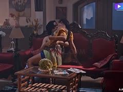 Sexuelles Vergnügen mit dickem indischen Babe und ihrem Lover